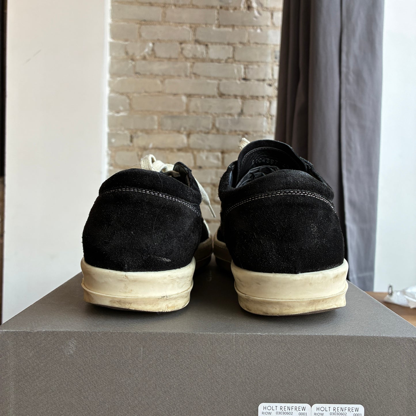 Rick Owens Vintage Sneaker Suede Size 43