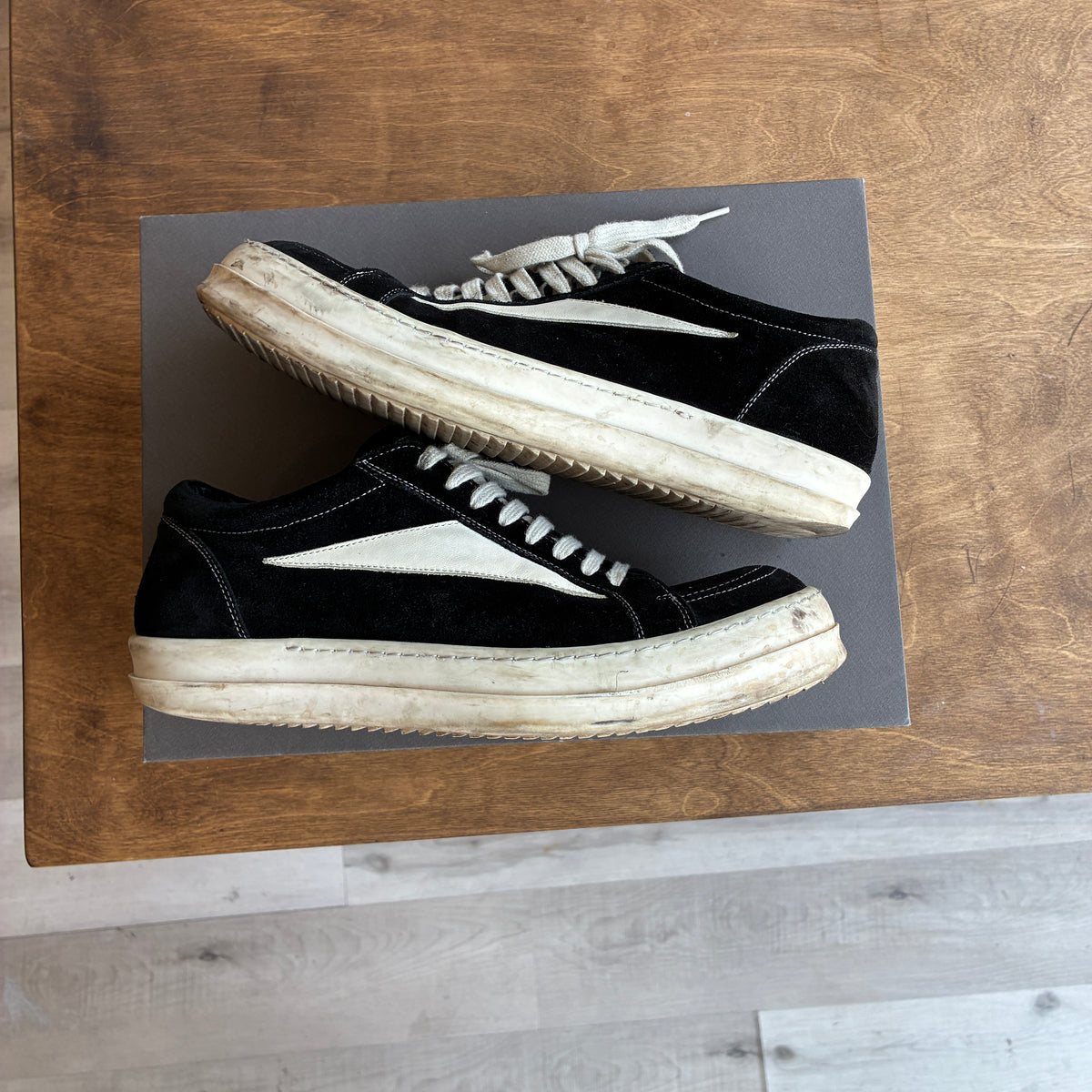 Rick Owens Vintage Sneaker Suede Size 43