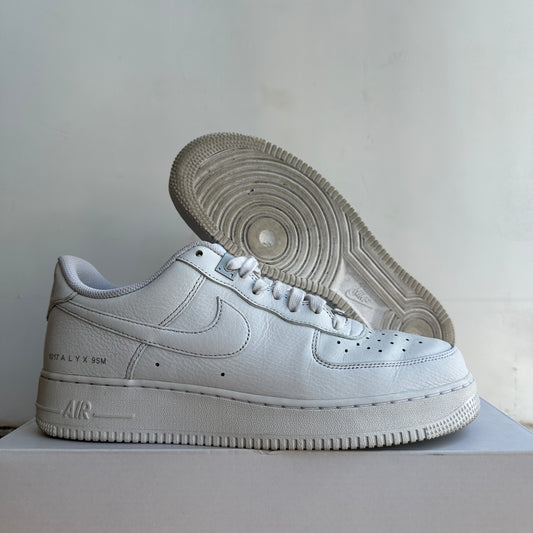 Alyx 1017 x Nike Air Force 1 "White" Size 10