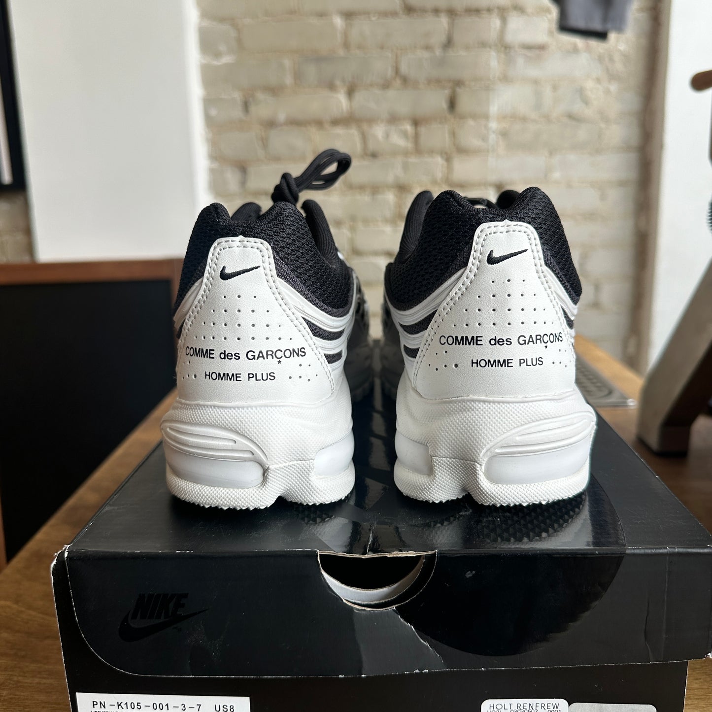 CDG x Air Max TL 2.5 "Summit White" Size 8