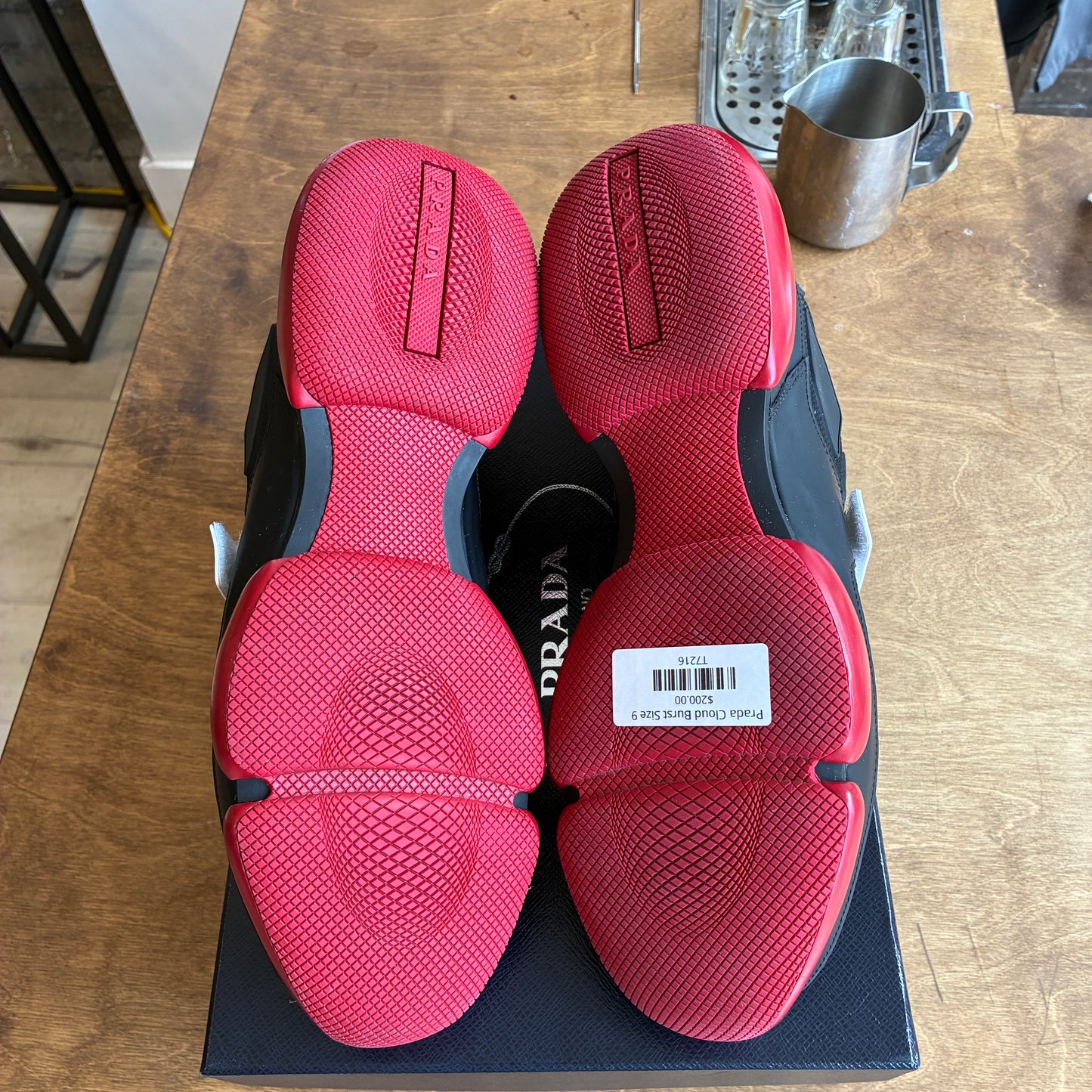 Prada Cloudbust Size 9