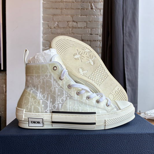 Dior B23 High Top Oblique Sneakers Size 9