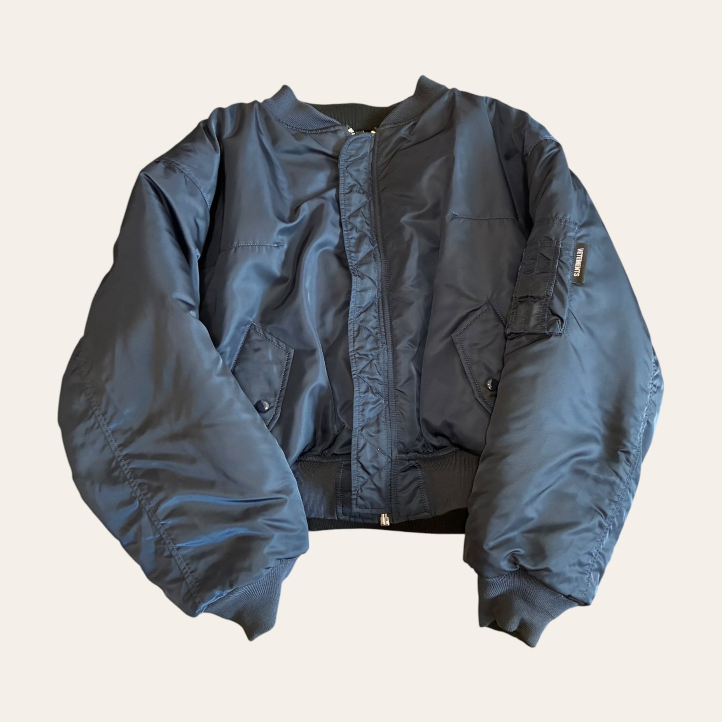 Vetements x Alpha Industries Reversible Bomber Jacket Size L