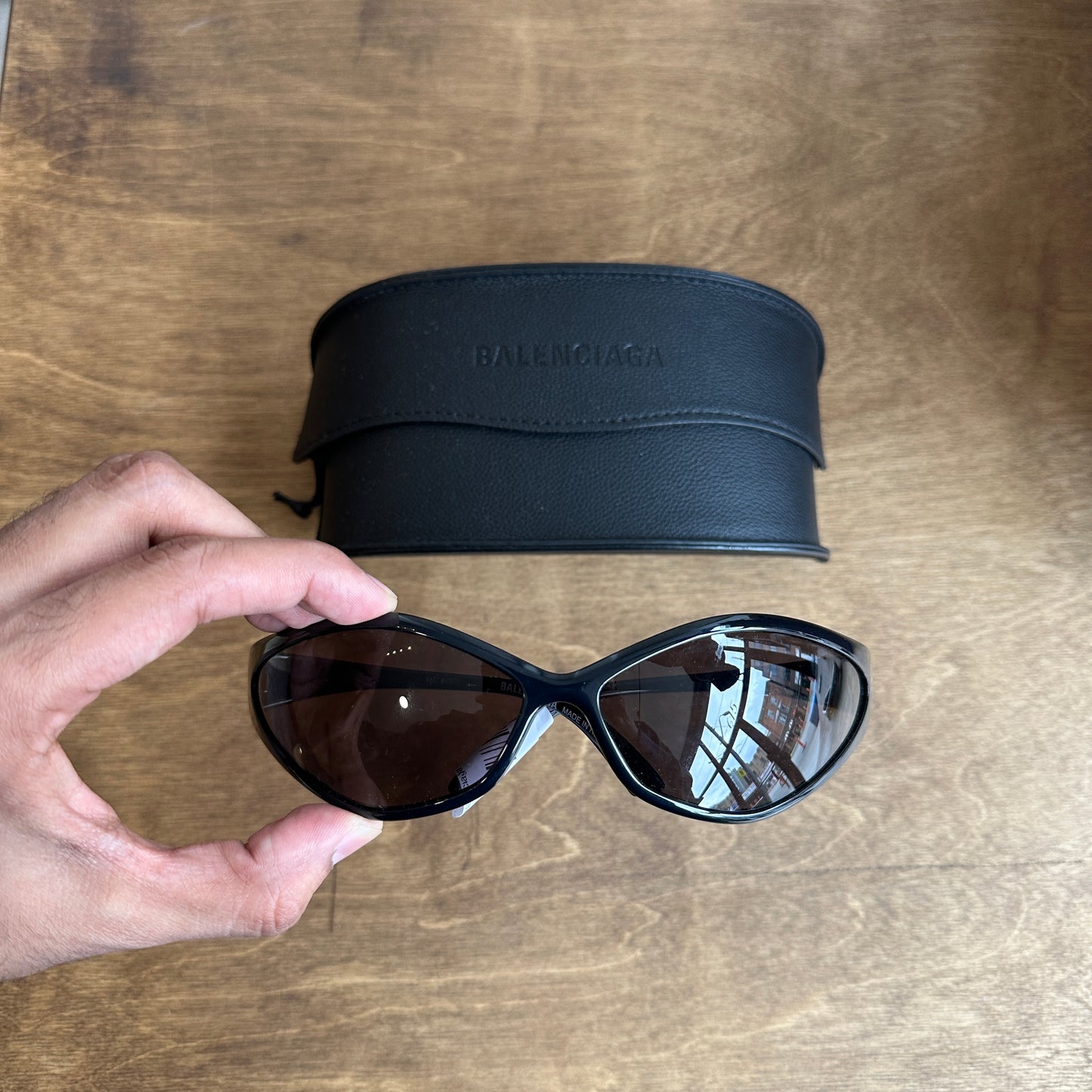 Balenciaga BB0285S Wrap Sunglasses