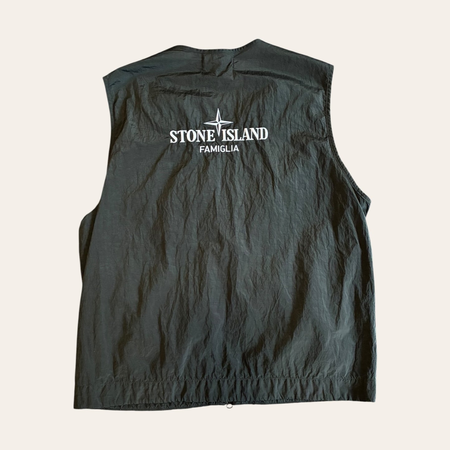 Brand New Stone Island Famiglia Vest Size M