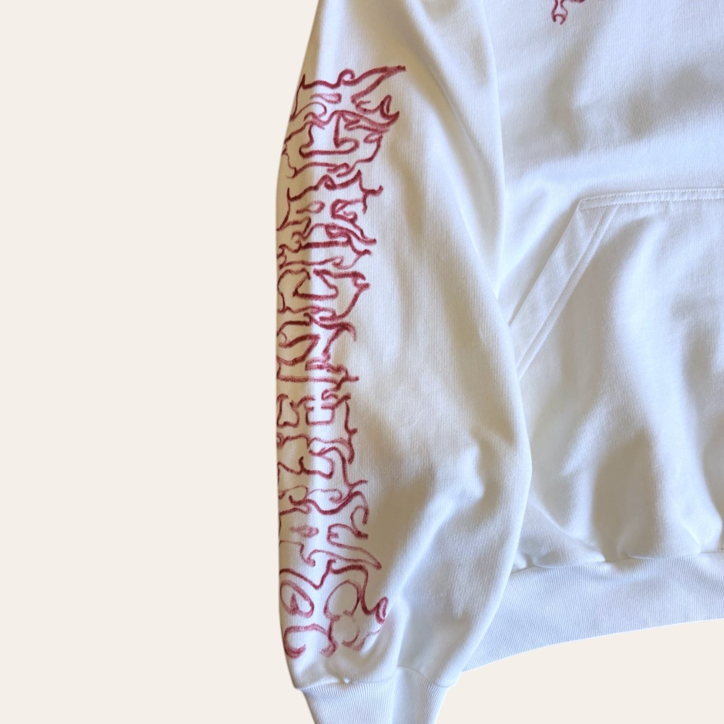 Balenciaga DIY Metal Hoodie White Size 2