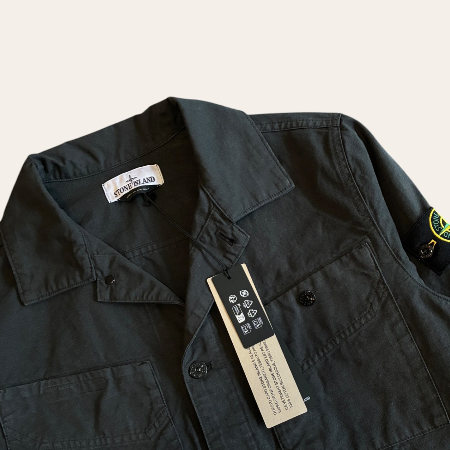 Brand New Stone Island Button Up Jacket Size S
