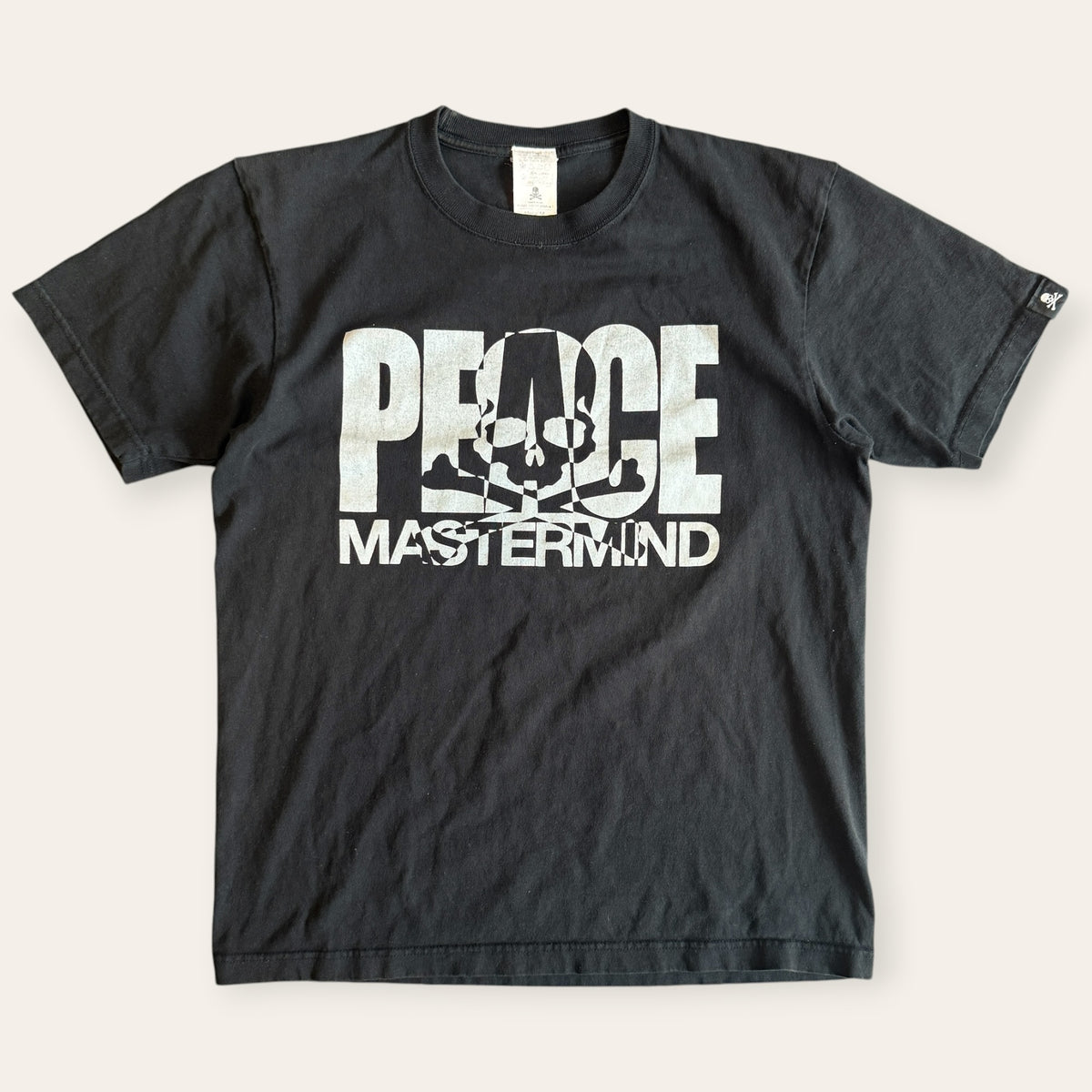 Mastermind Peace Skull & Cross Bones Tee Size M