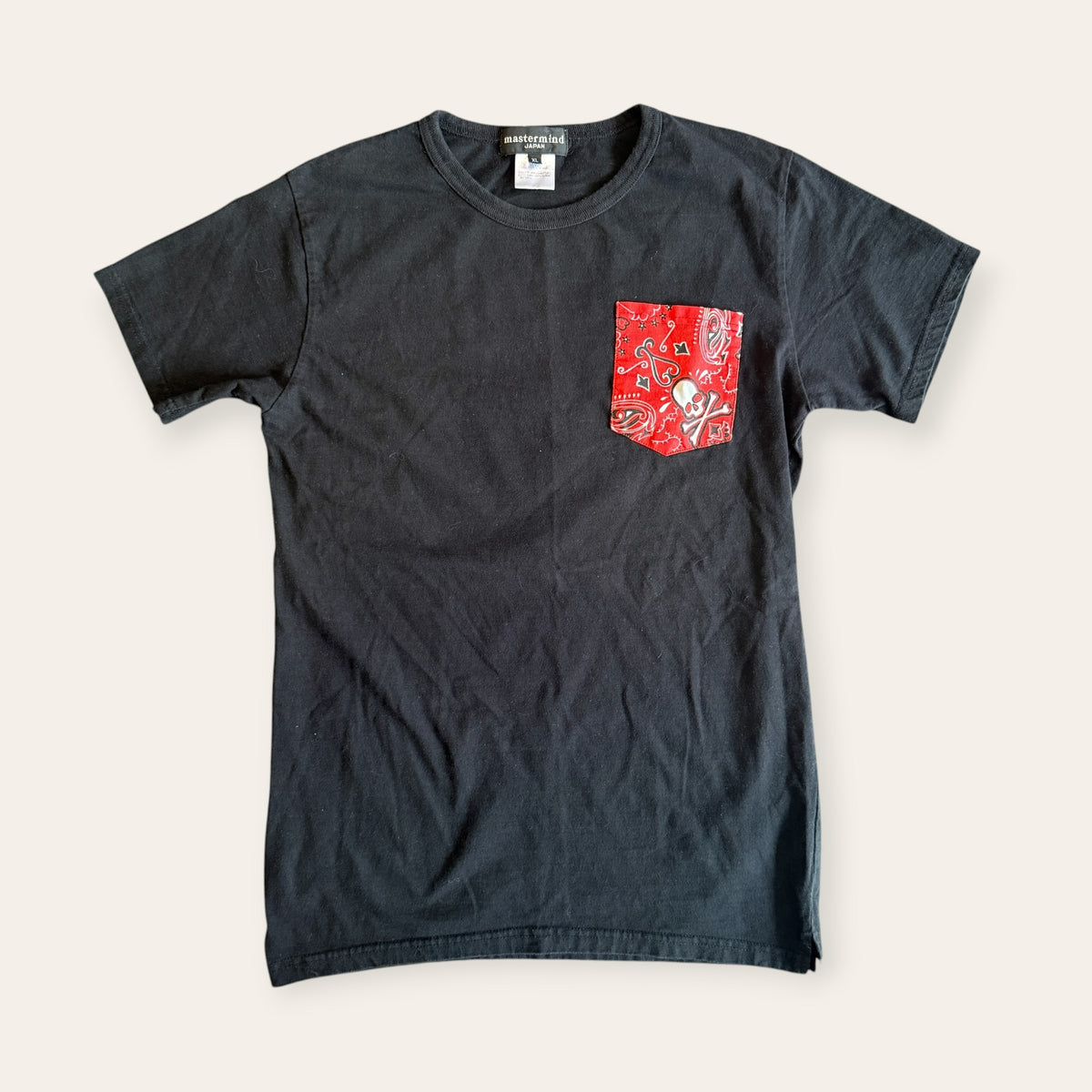 Mastermind Japan Red Paisley Tee Size XL