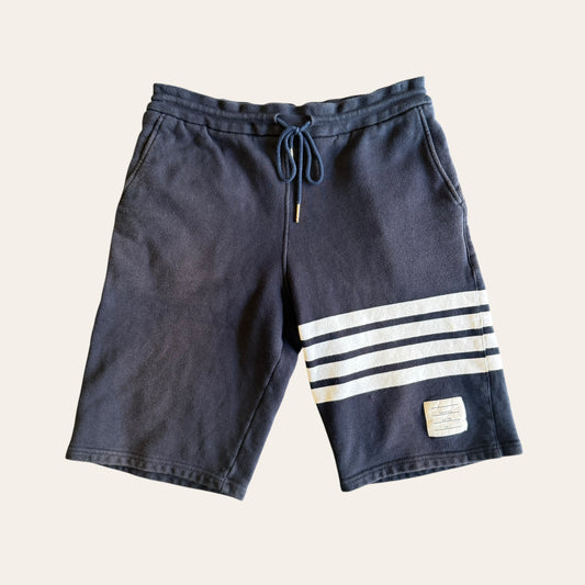 Thom Browne New York Sweat Shorts Navy Size L