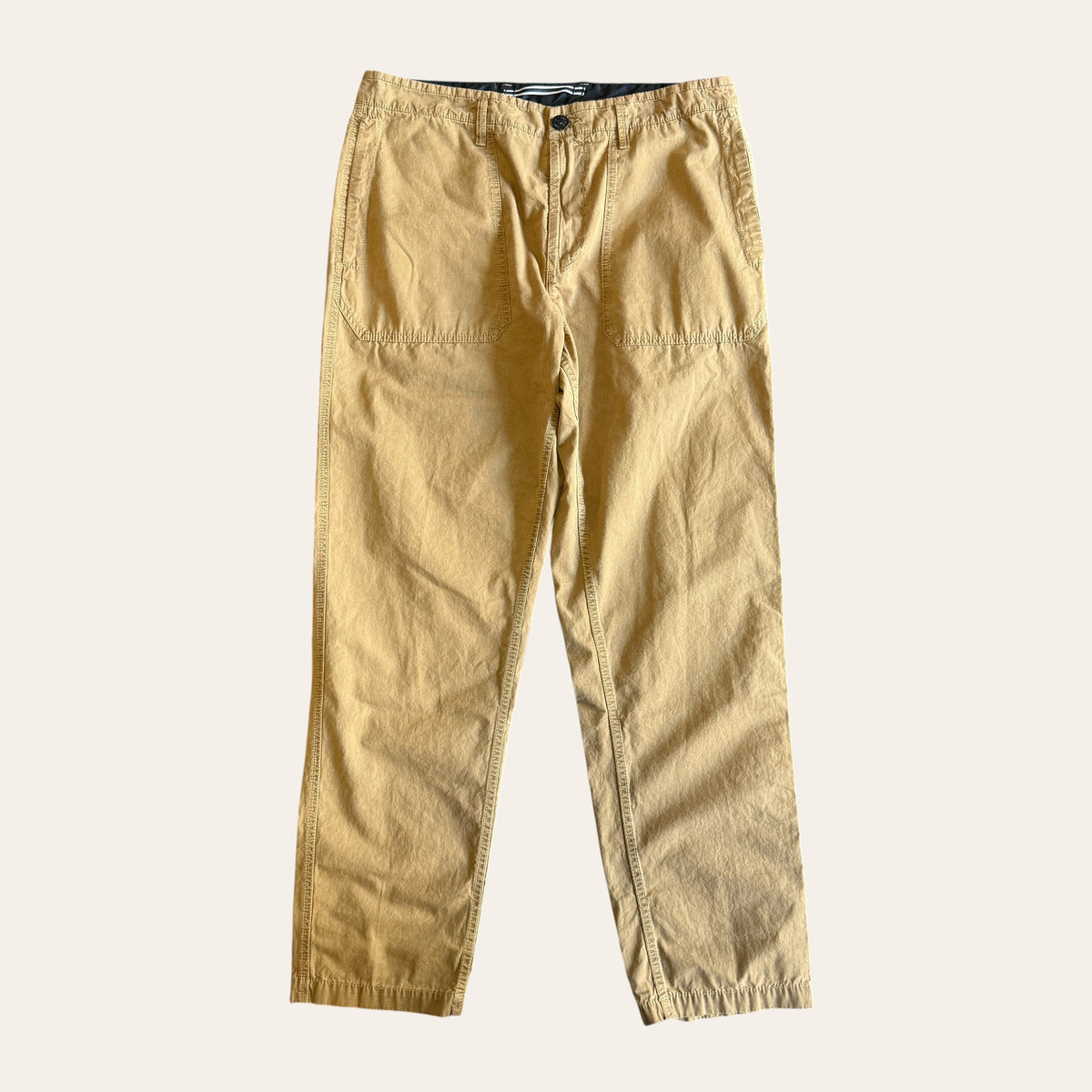 Brand New Stone Island Brown Trousers Size 34