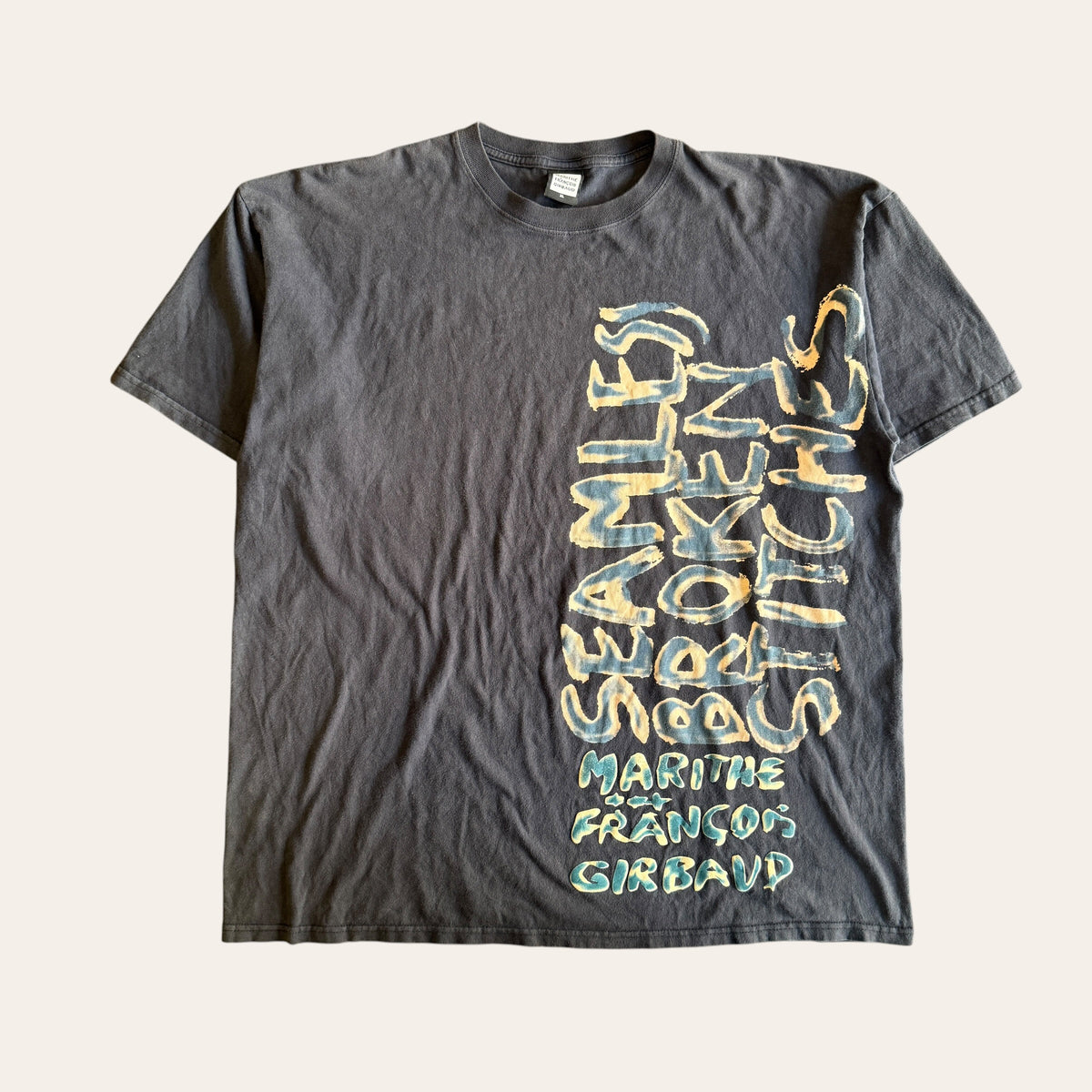 M+F Girbaud Graphic Tee Navy Size XL