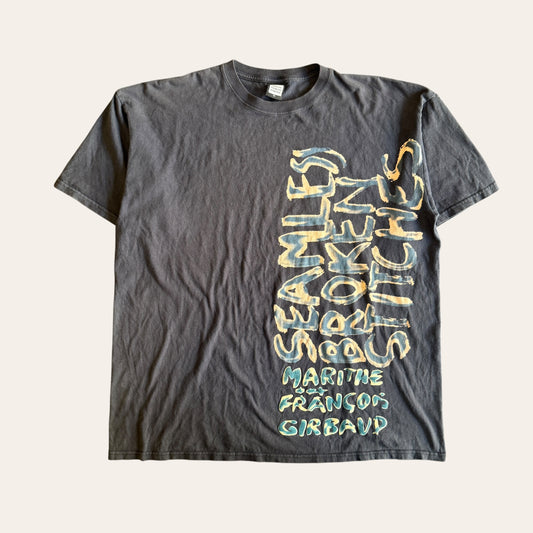 M+F Girbaud Graphic Tee Navy Size XL