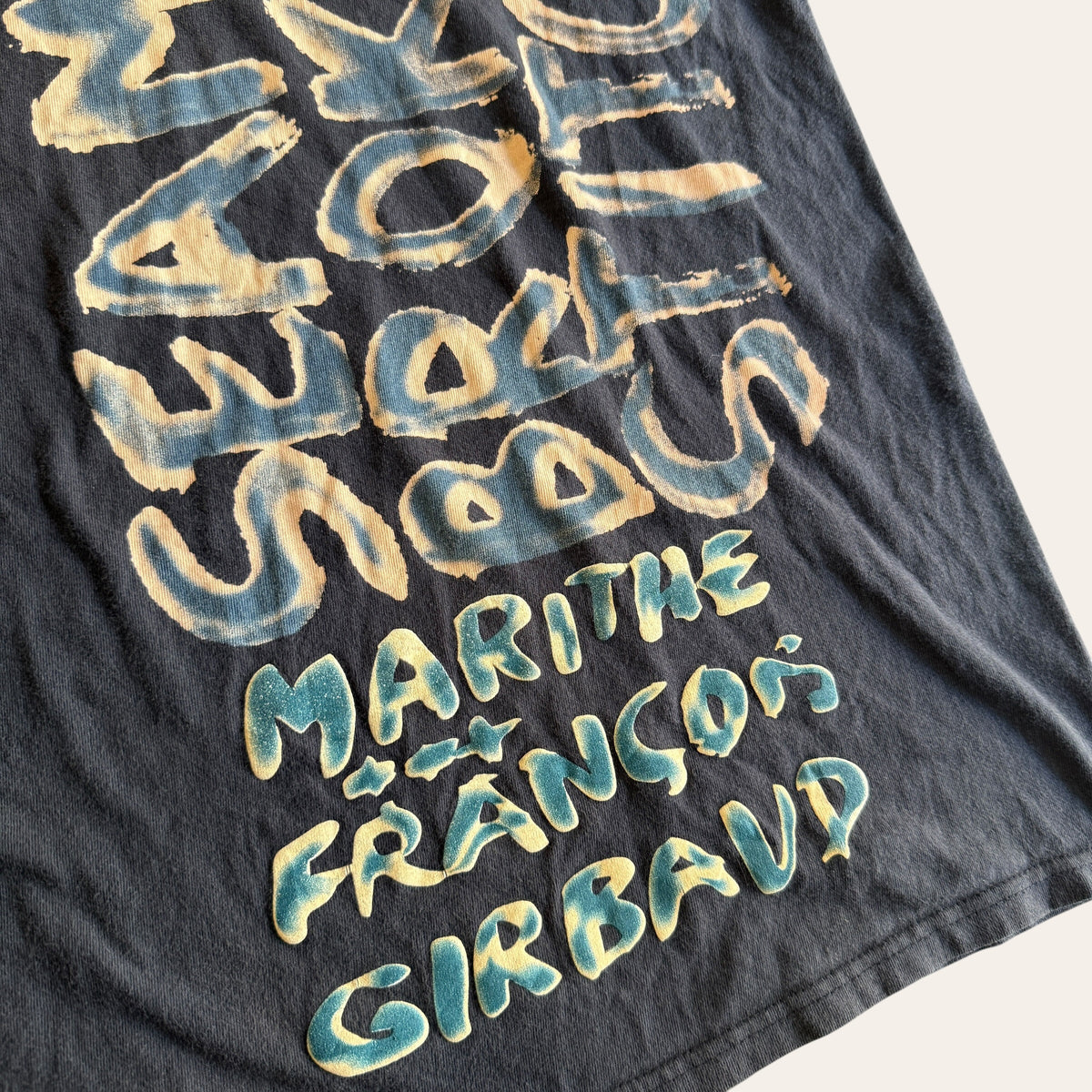 M+F Girbaud Graphic Tee Navy Size XL