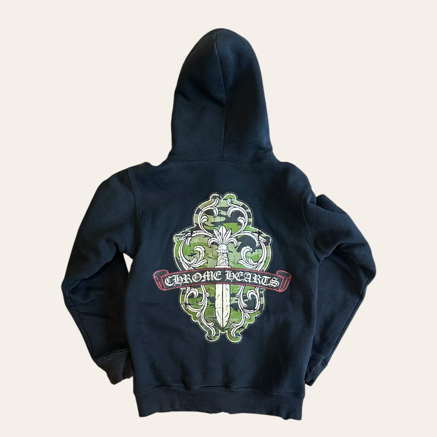 Chrome Hearts Thermal Dagger Zip Hoodie Size S