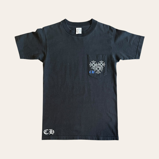 Vintage Chrome Hearts Cross Spiral Tee Size M