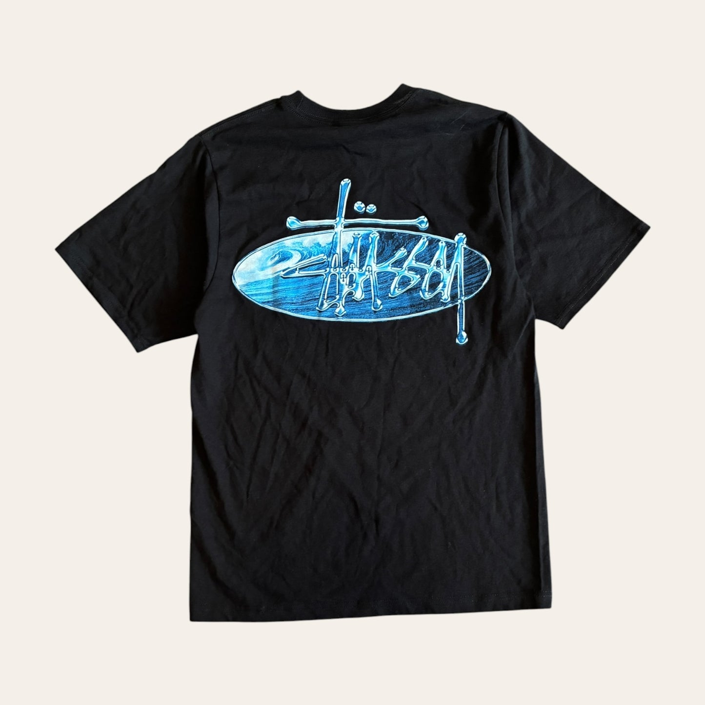 Brand New Stussy Water logo Tee Size S