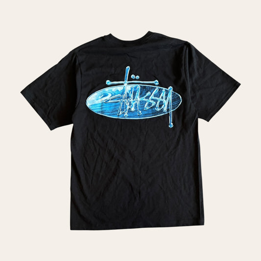 Brand New Stussy Water logo Tee Size S