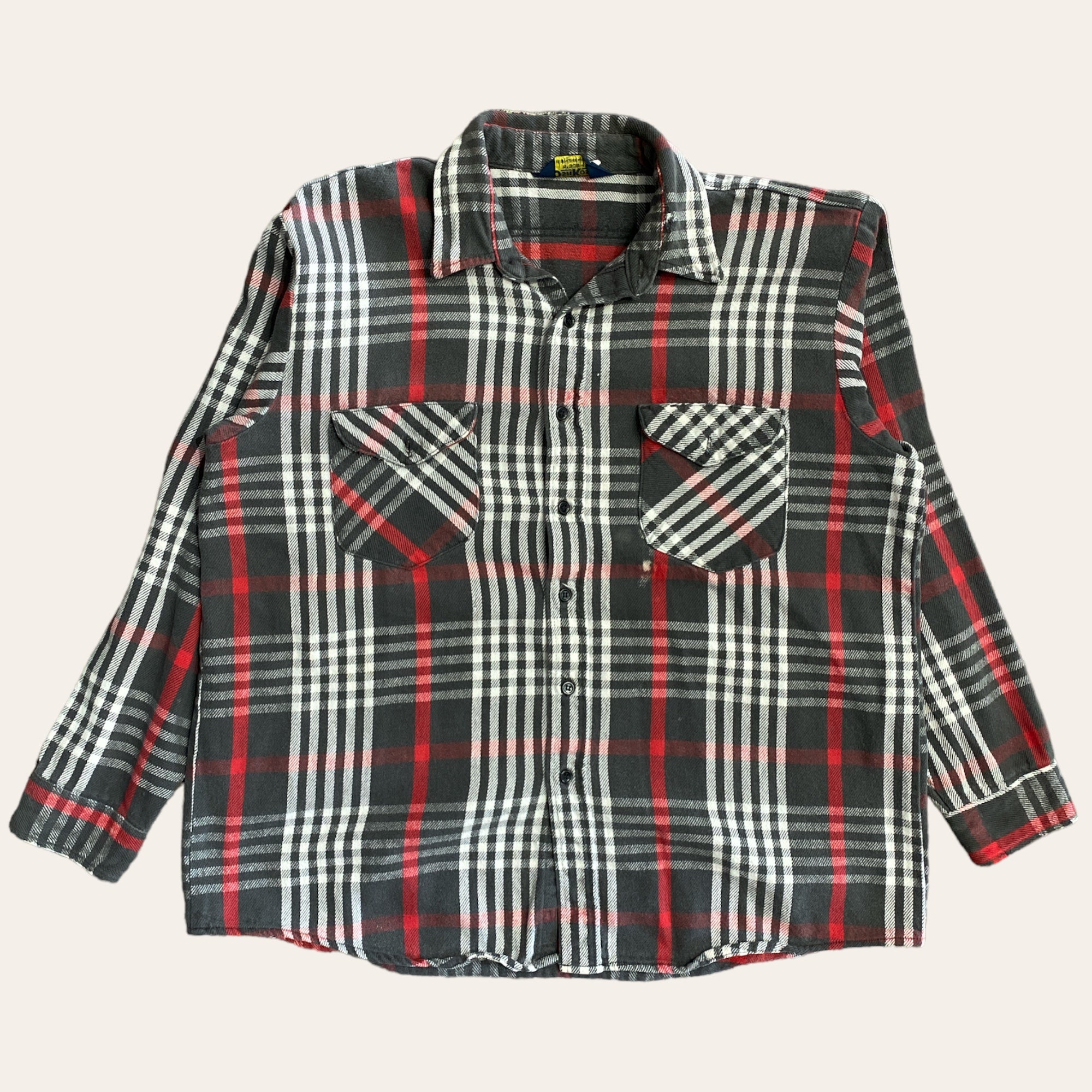 Osh Kosh Flannel Button Up Size L