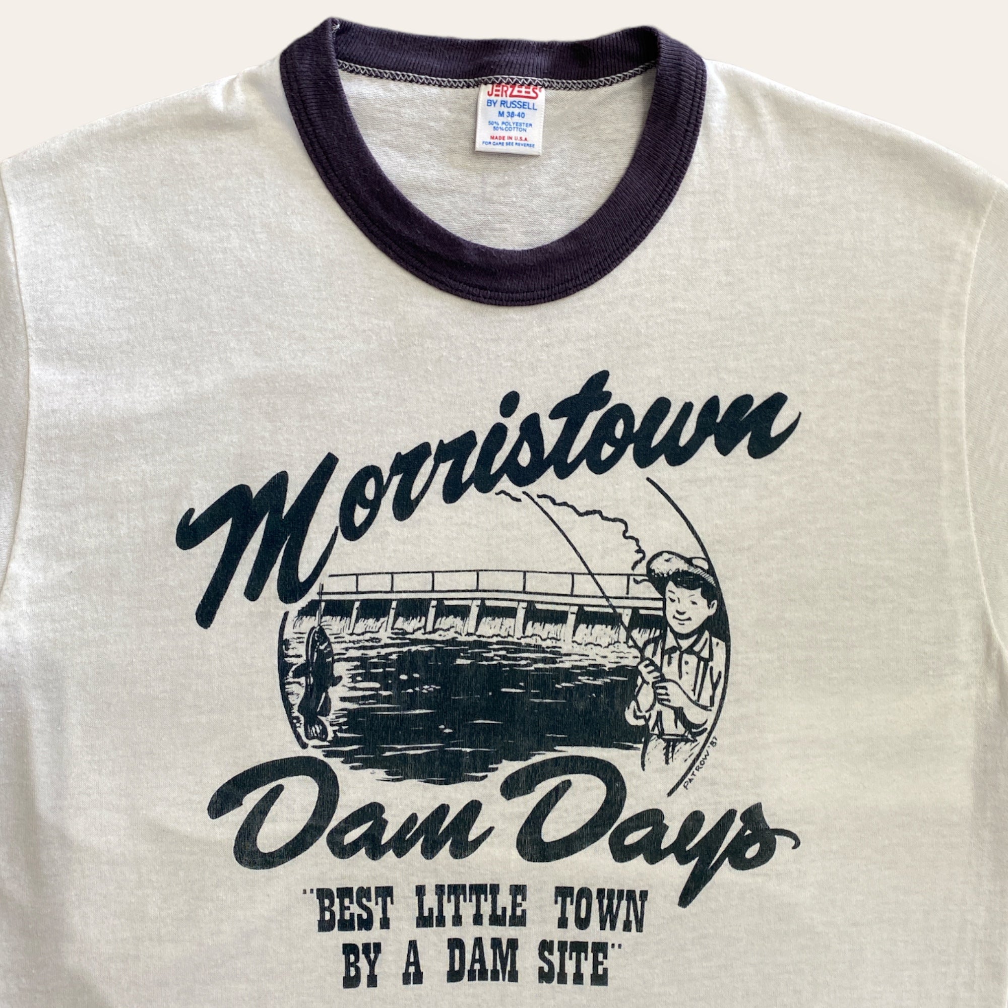 Vintage Morristown Dam Days Tee Size M