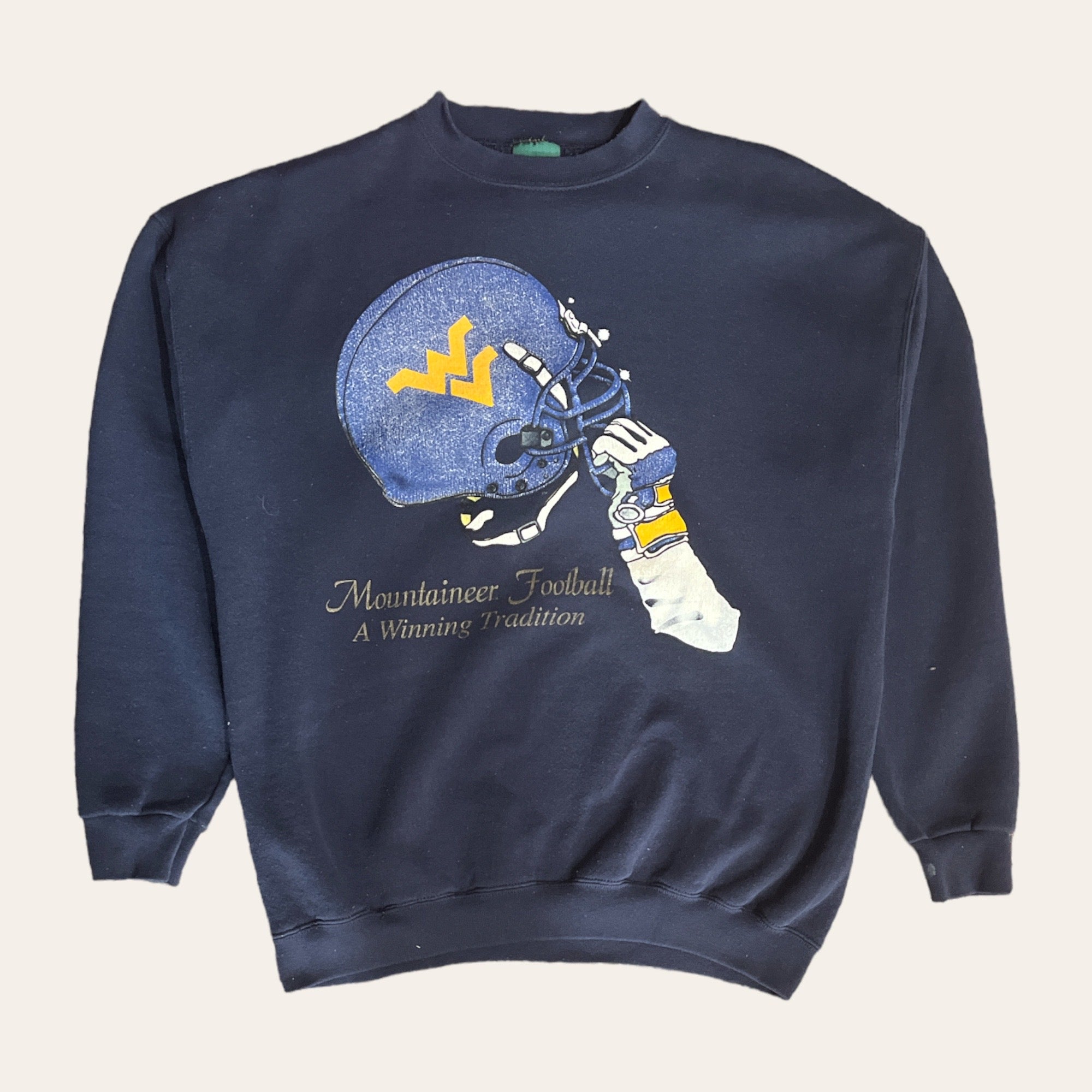 90s Mountaineer Football Sweater Size XL