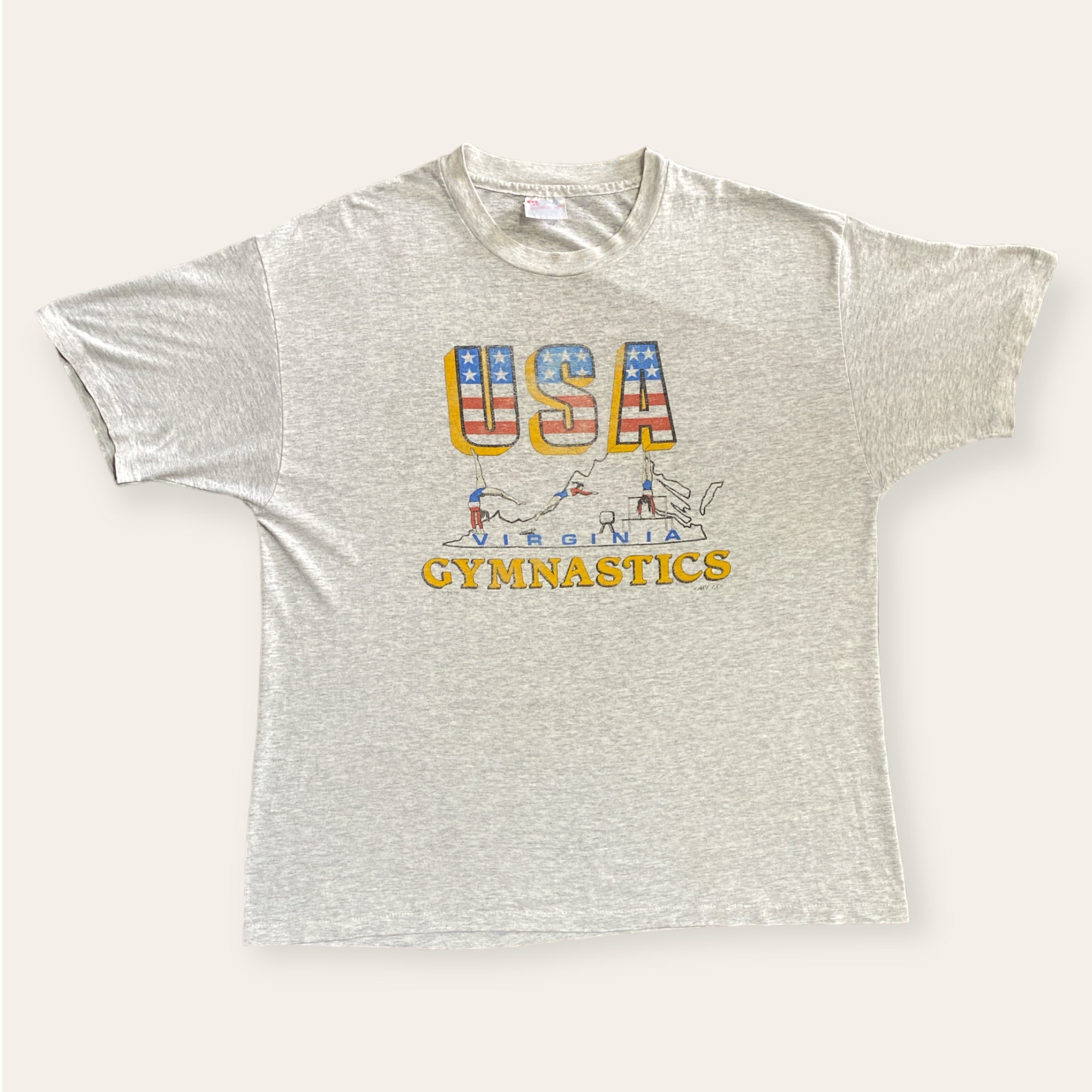 Vintage USA Gymnastics Virginia Tee