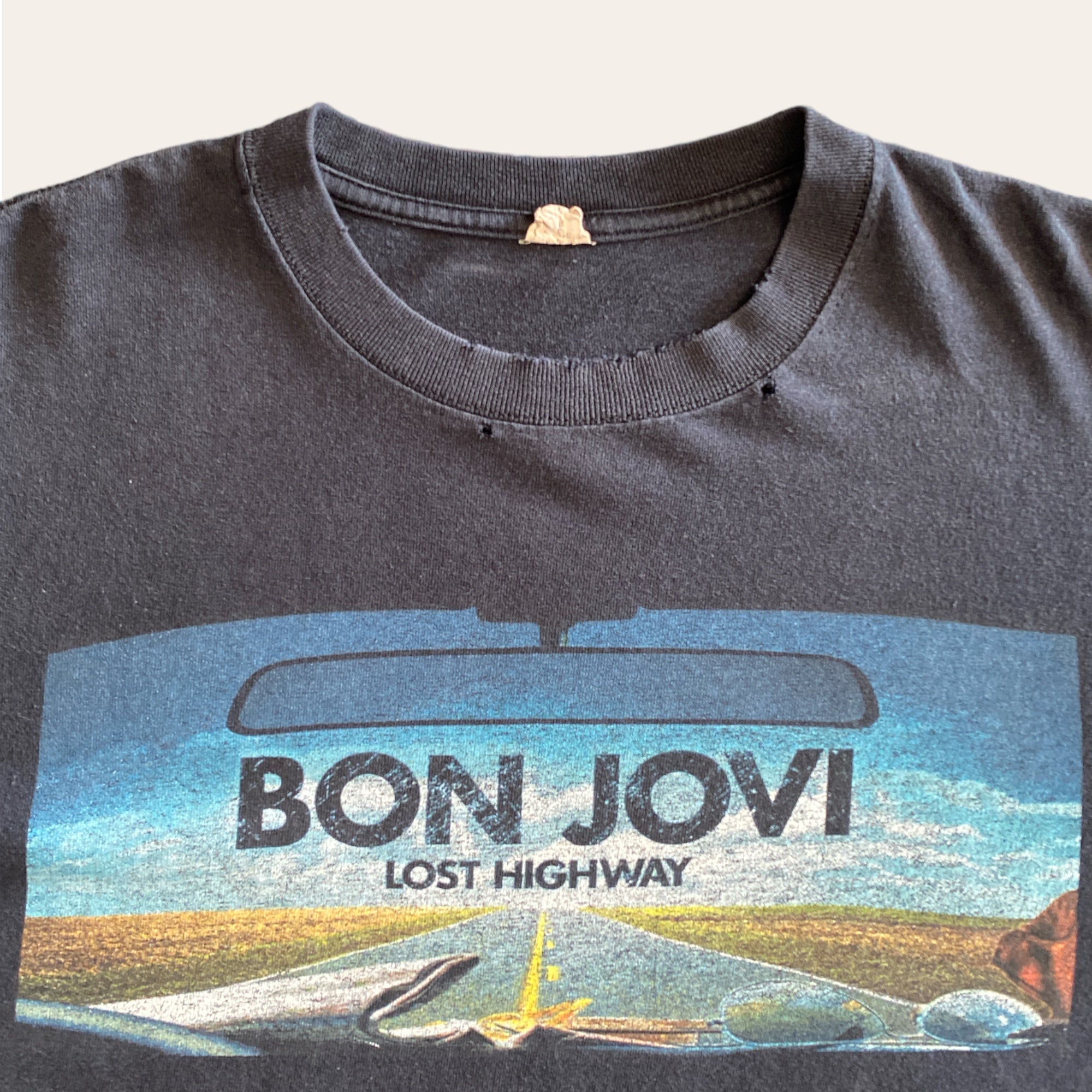 Bon Jovi Lost Highway Tee Size M
