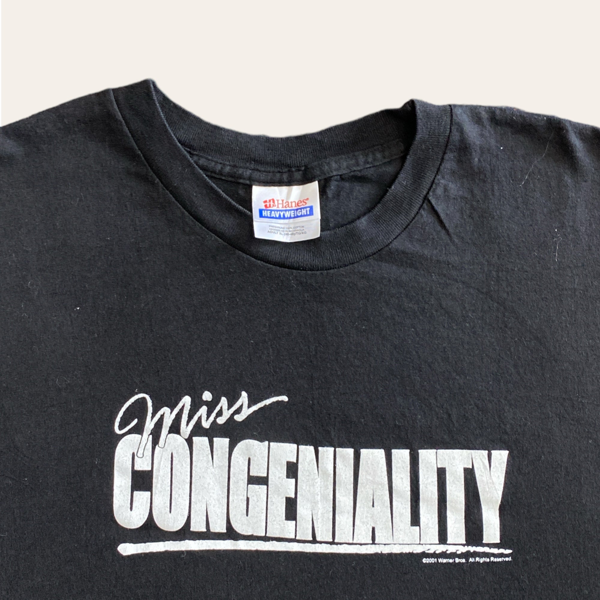 2001 Miss Congeniality Movie Promo Tee Size XL