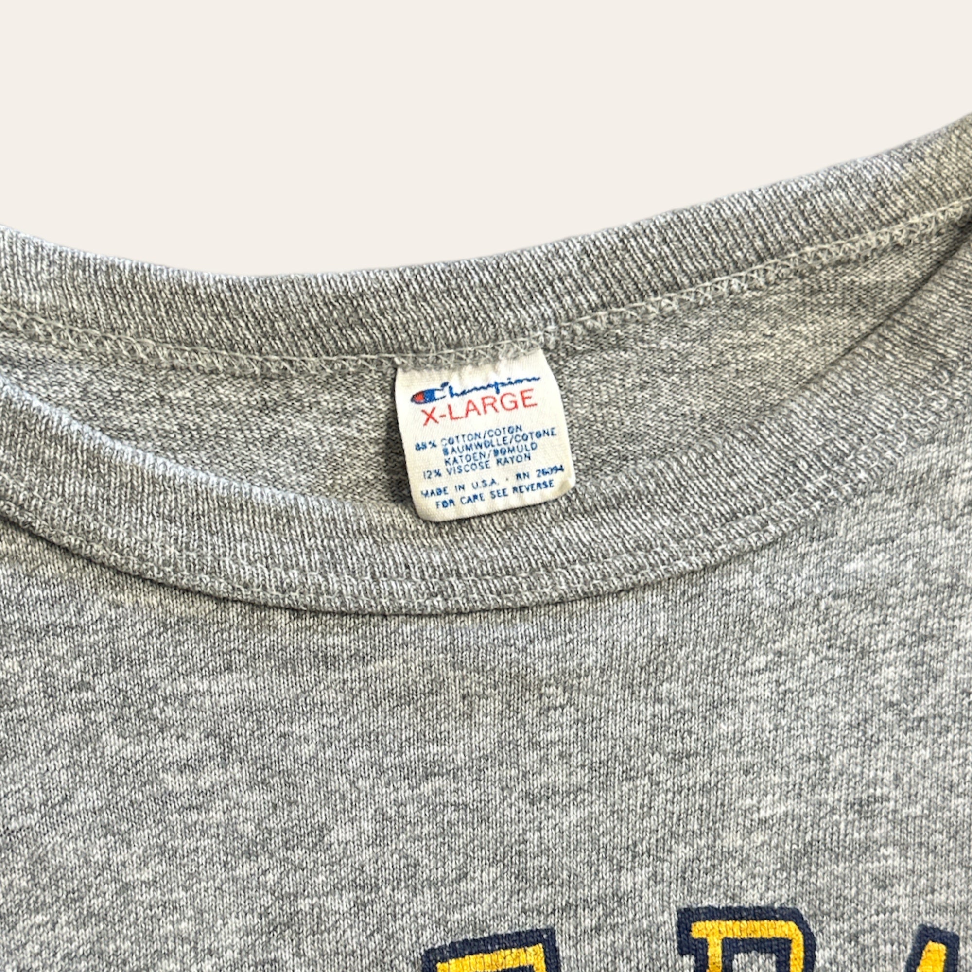 80s Champion Notre Dame Tee Size XL