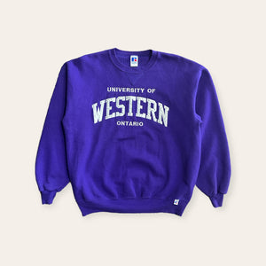 Vintage Russell Athletic Western University Size XL