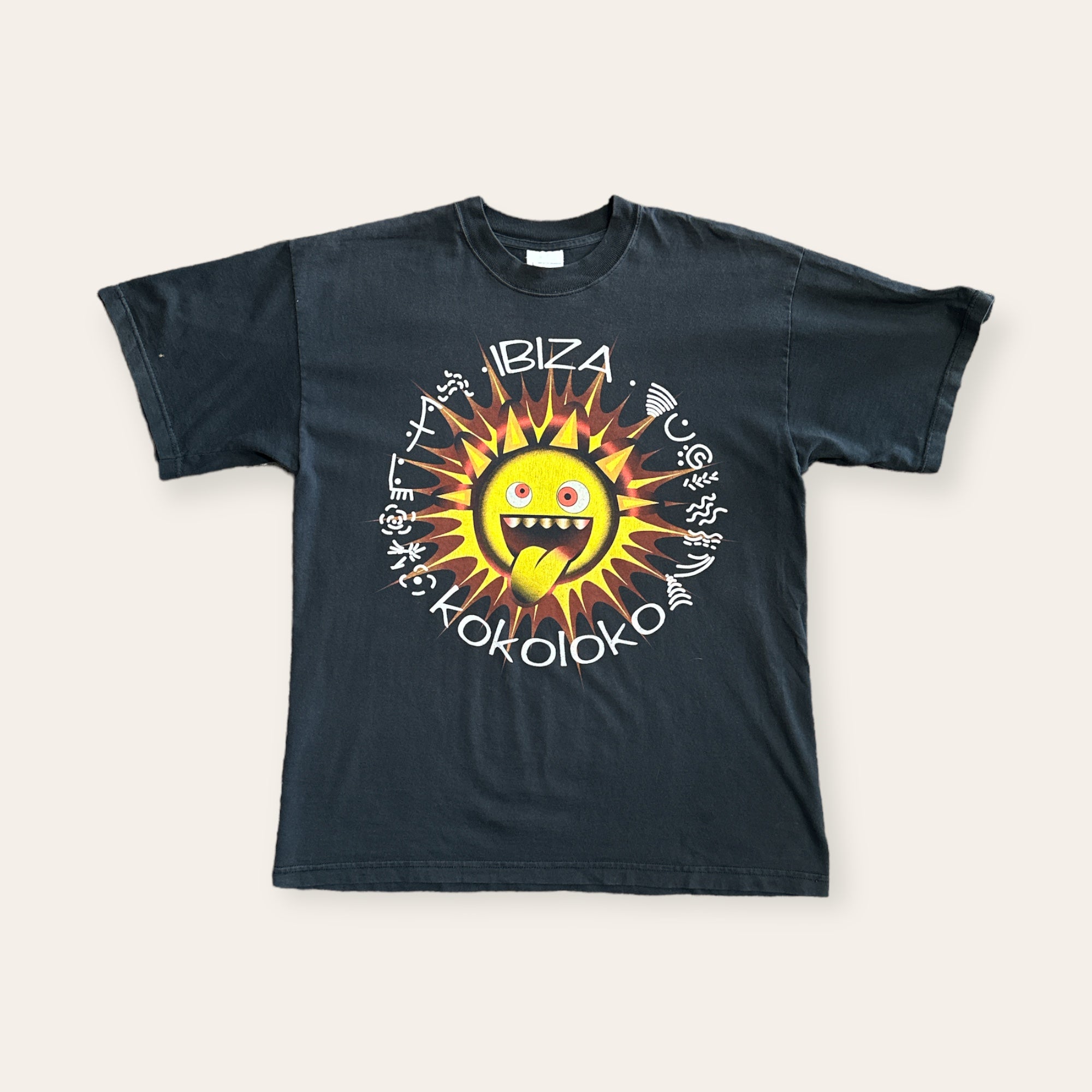 90s Ibiza Sun Tee Size L