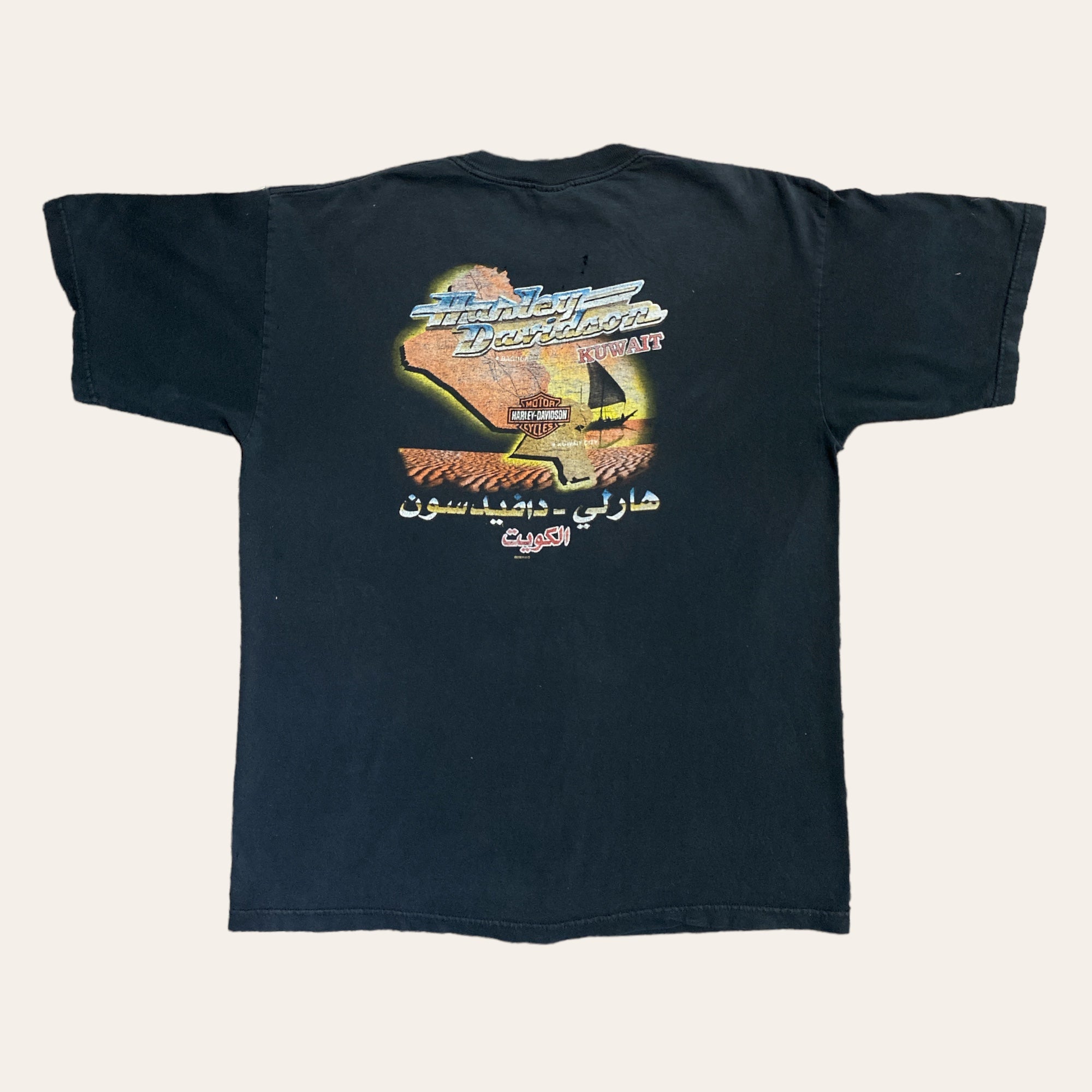 Y2K Harley Davidson Kuwait Tee Size XL