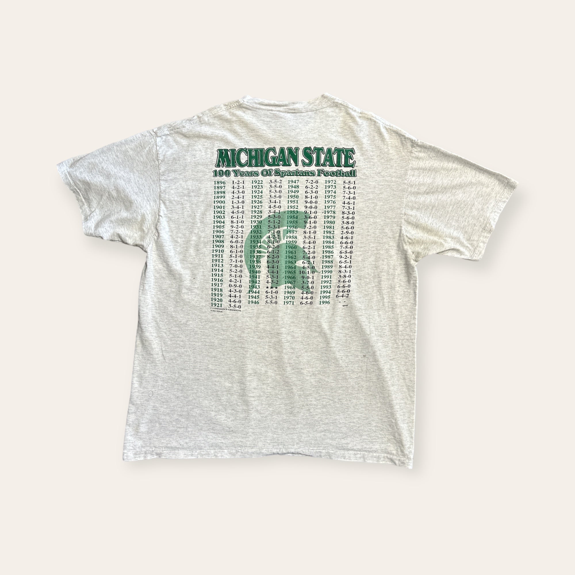 Vintage Michigan State Spartans Tee Size XXL