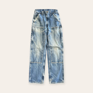 Carhartt Double Knee Washed Denim Size 31x34