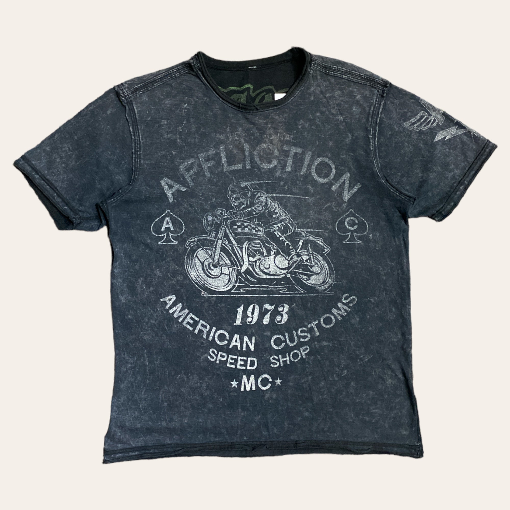 Vintage Reversible Affliction Tee Size M