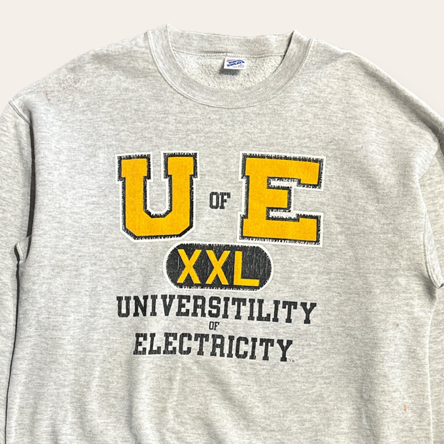 90's Universitility of Electricity Sweater Size XL