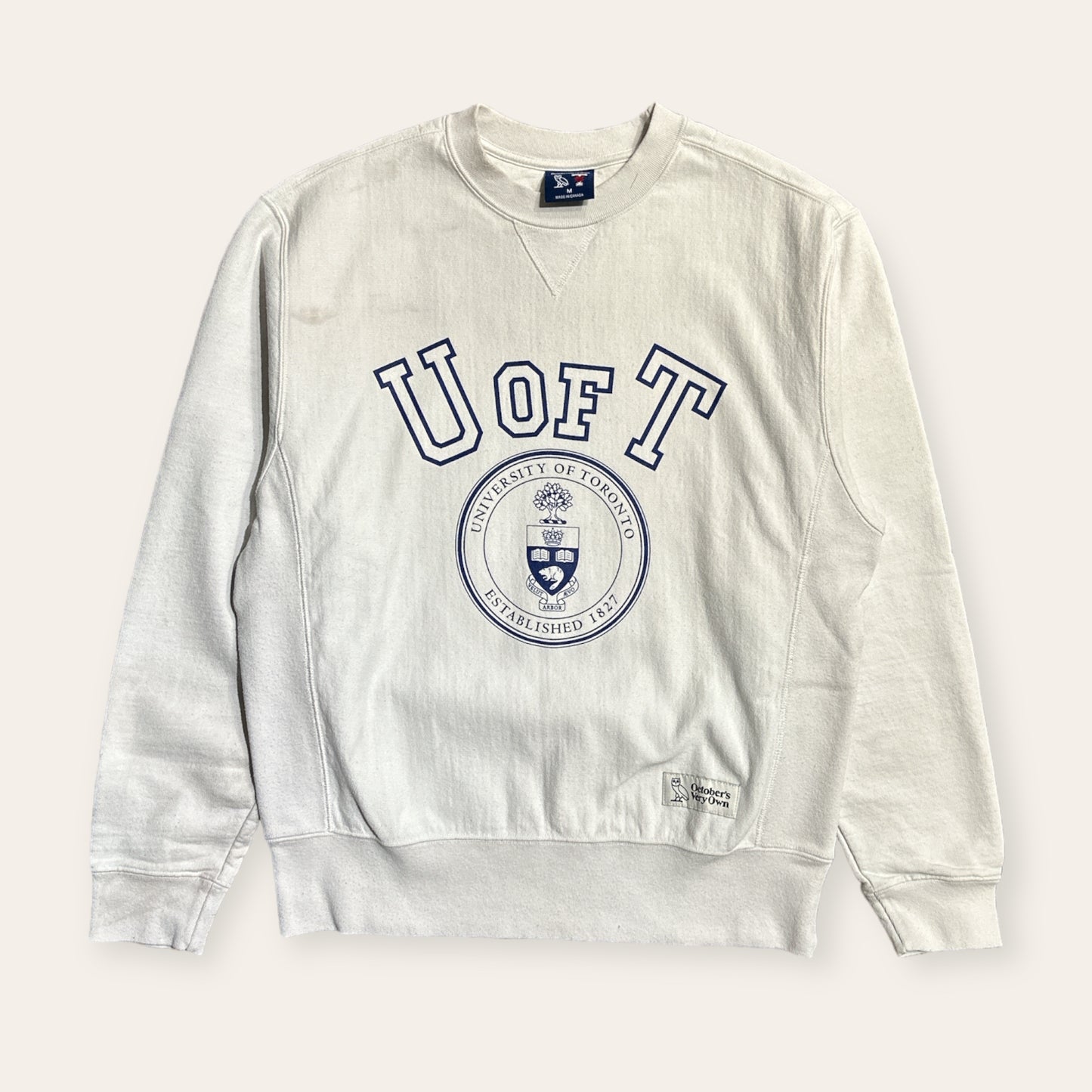 OVO X UofT Sweater Size M