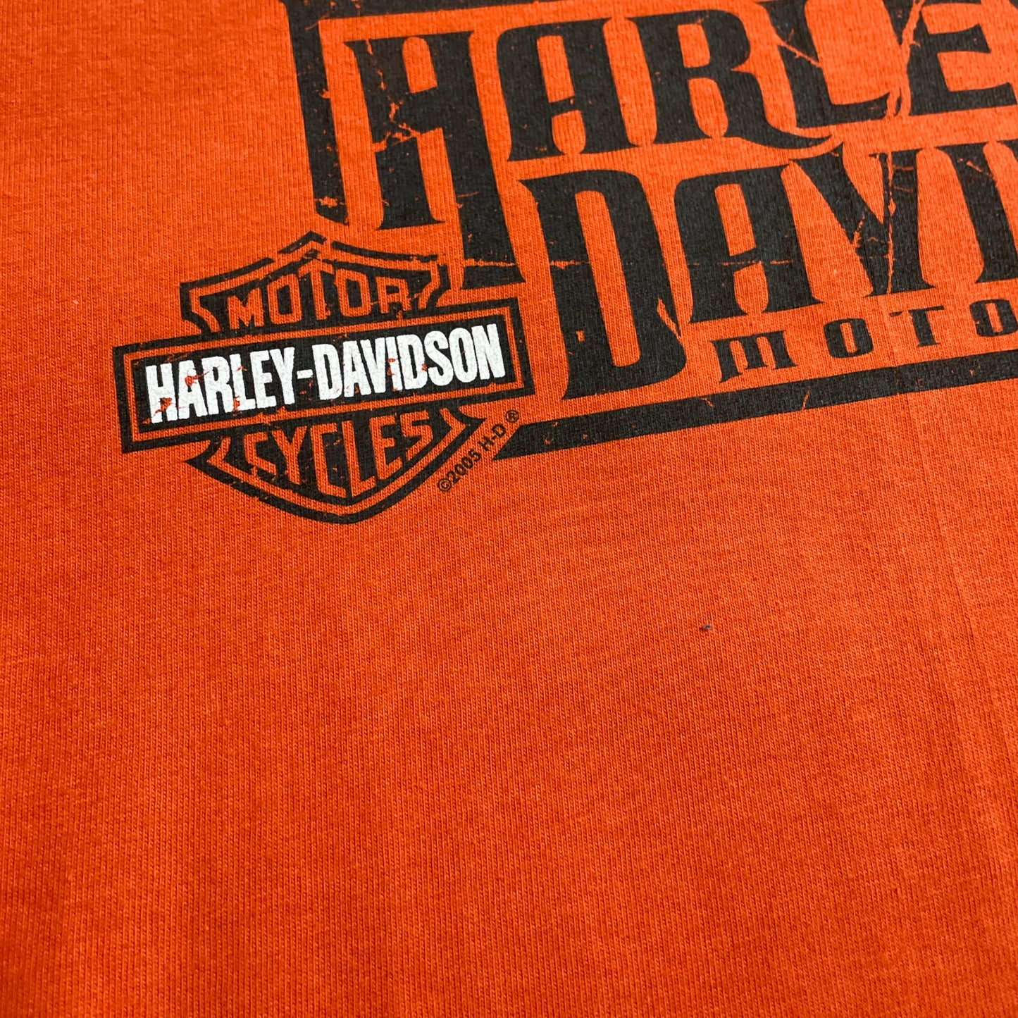 2005 Harley Davidson London Tee Size M