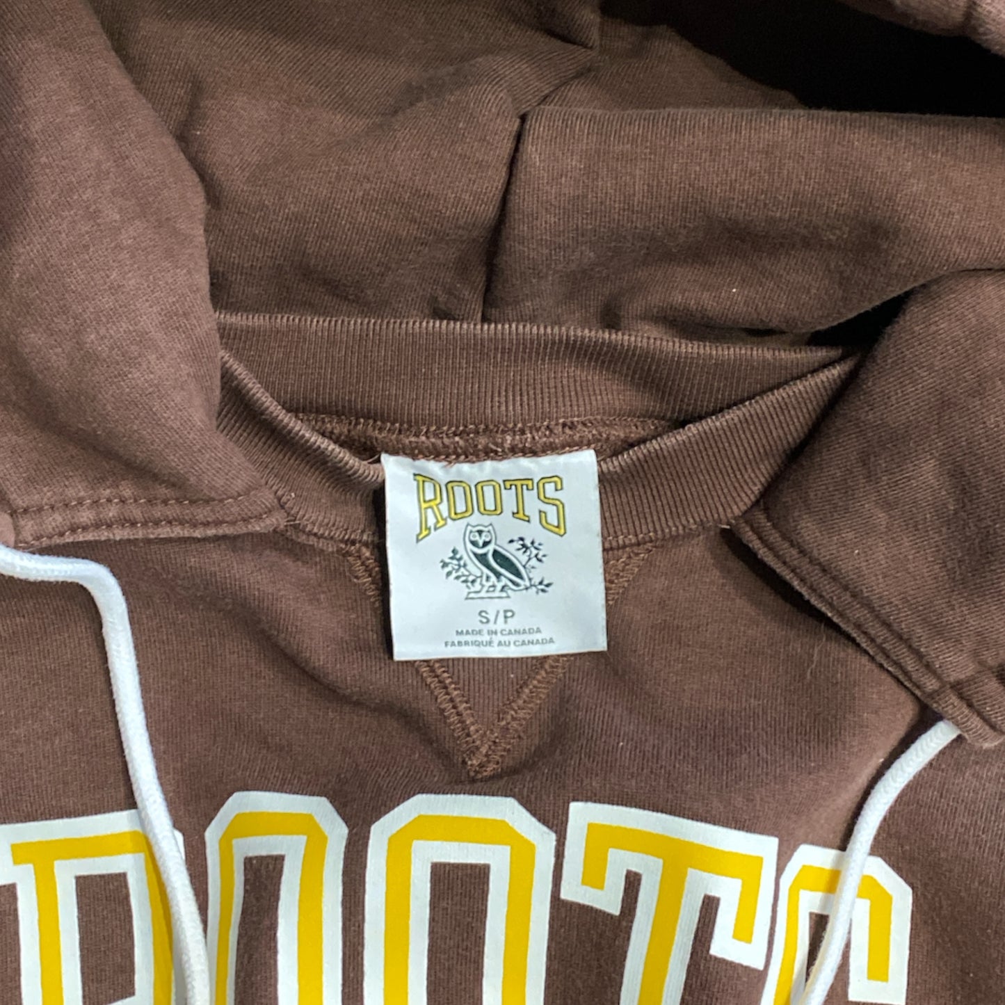 OVO x Roots Hoodie Brown Size S