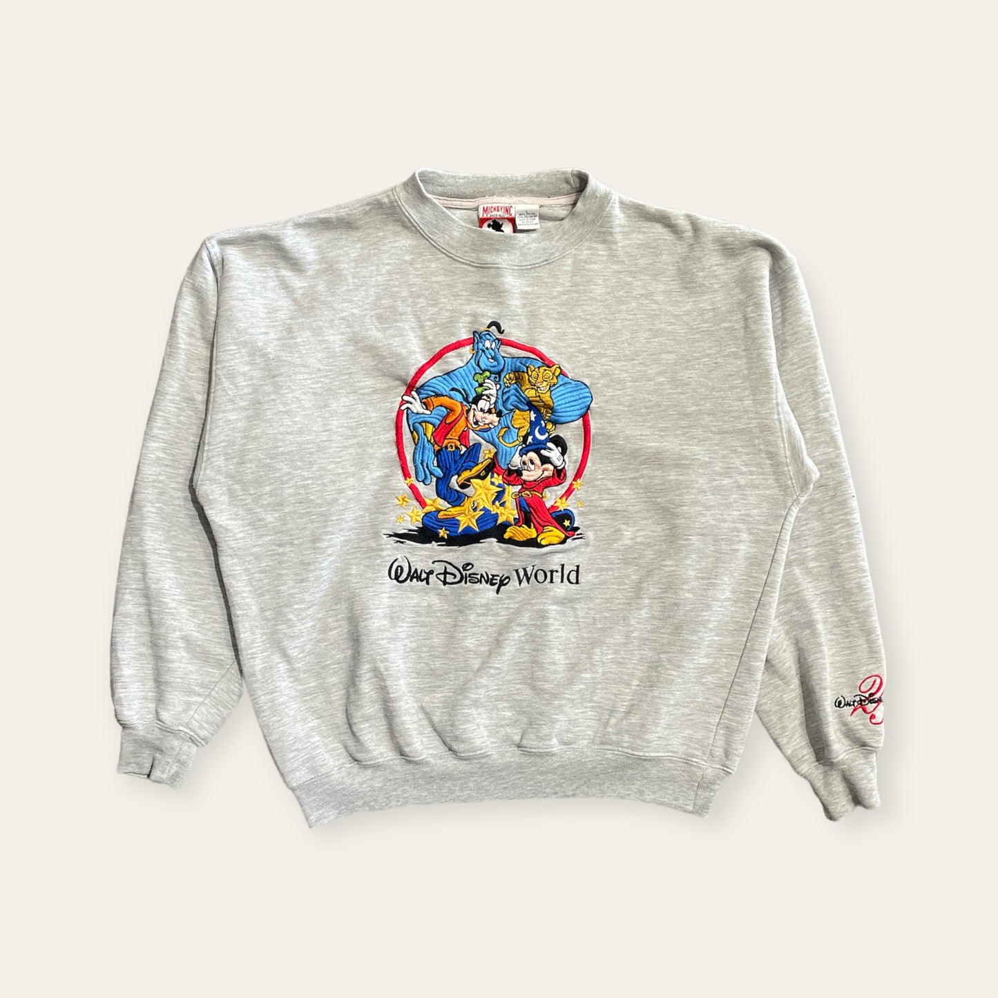 Vintage Disney Sweater Grey Size L