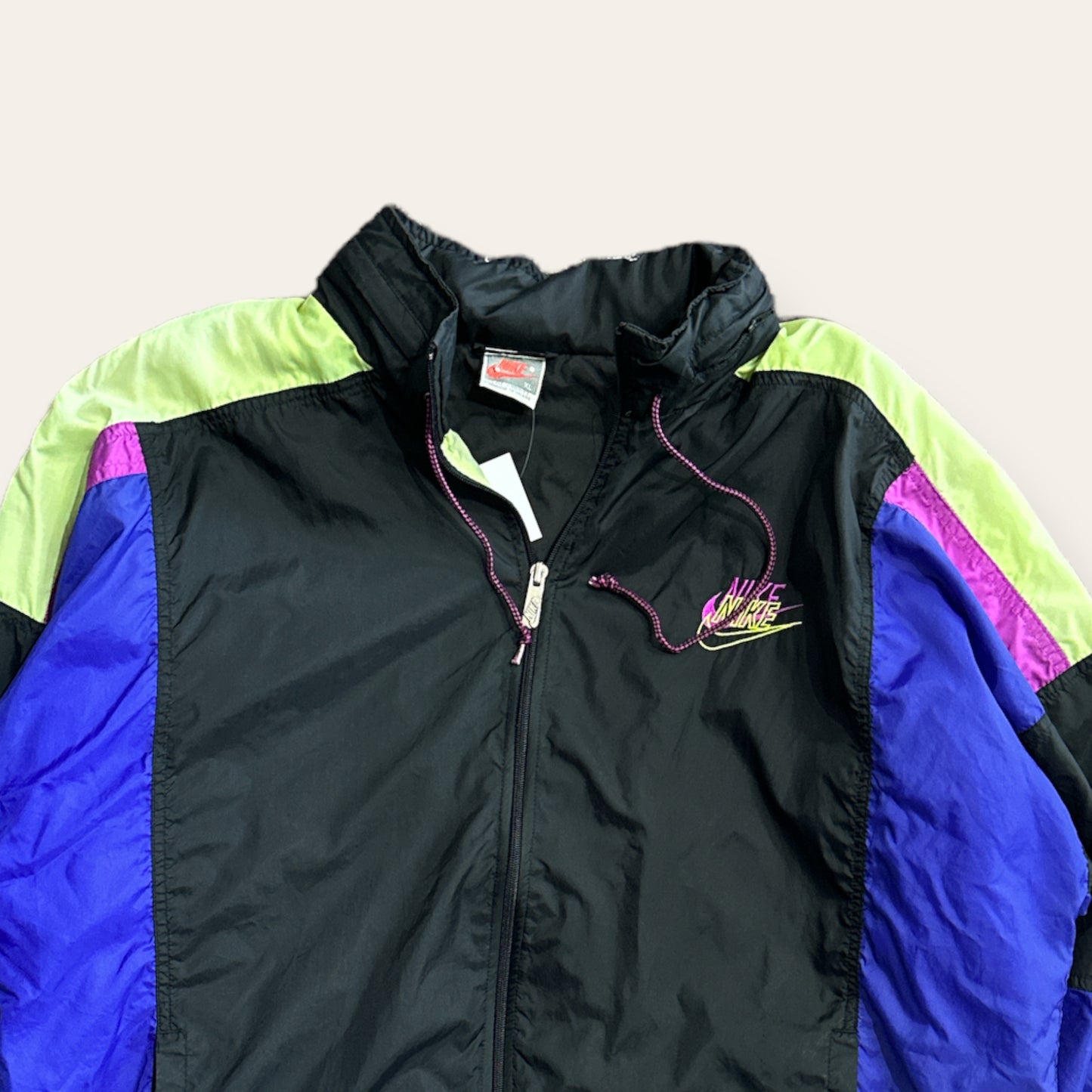 90s Nike Windbreaker Multicolour Jacket Size XL
