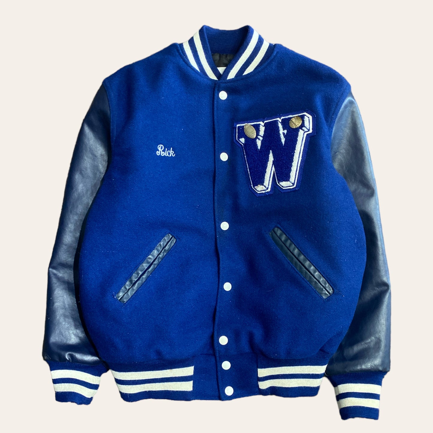 Vintage Wildcats Varsity Jacket Size S