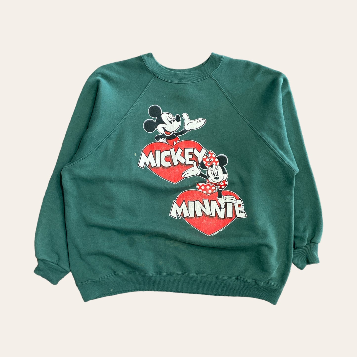 Vintage Mickey and Minnie Sweater Size XL