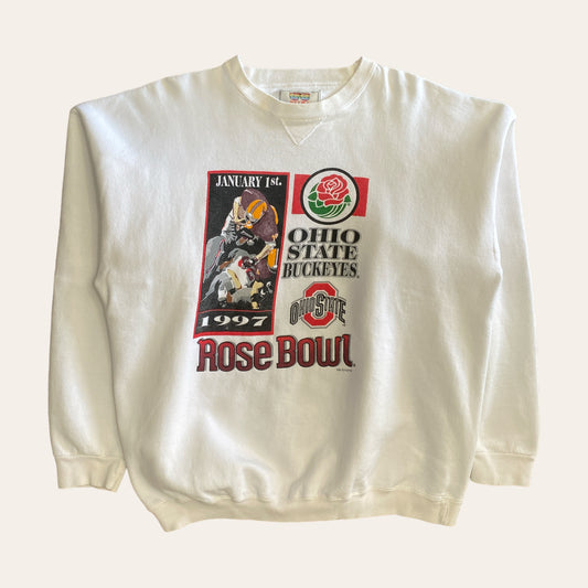 Vintae Ohio State Rose Bowl Sweater Size XL