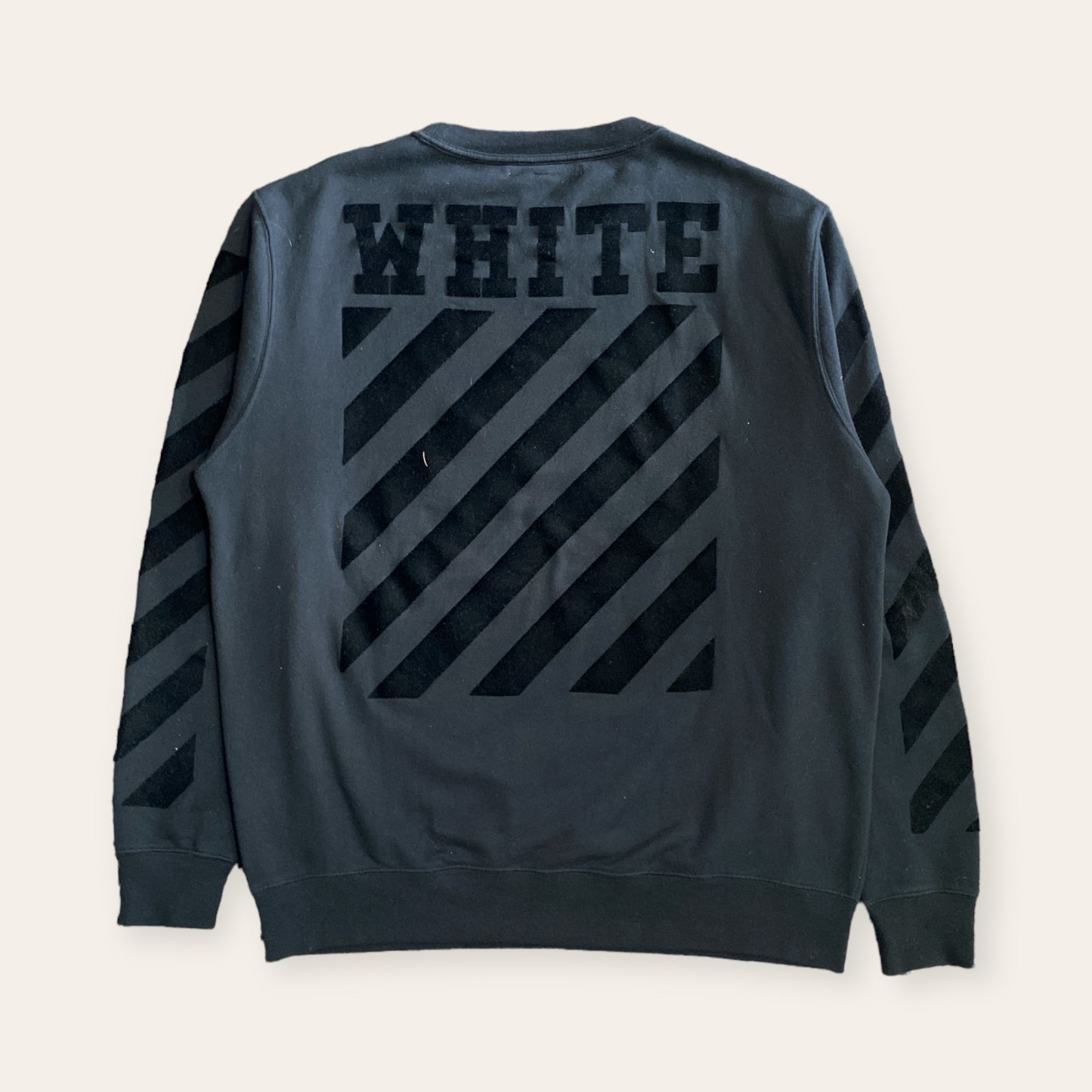 Off White Sweater Black Size XL