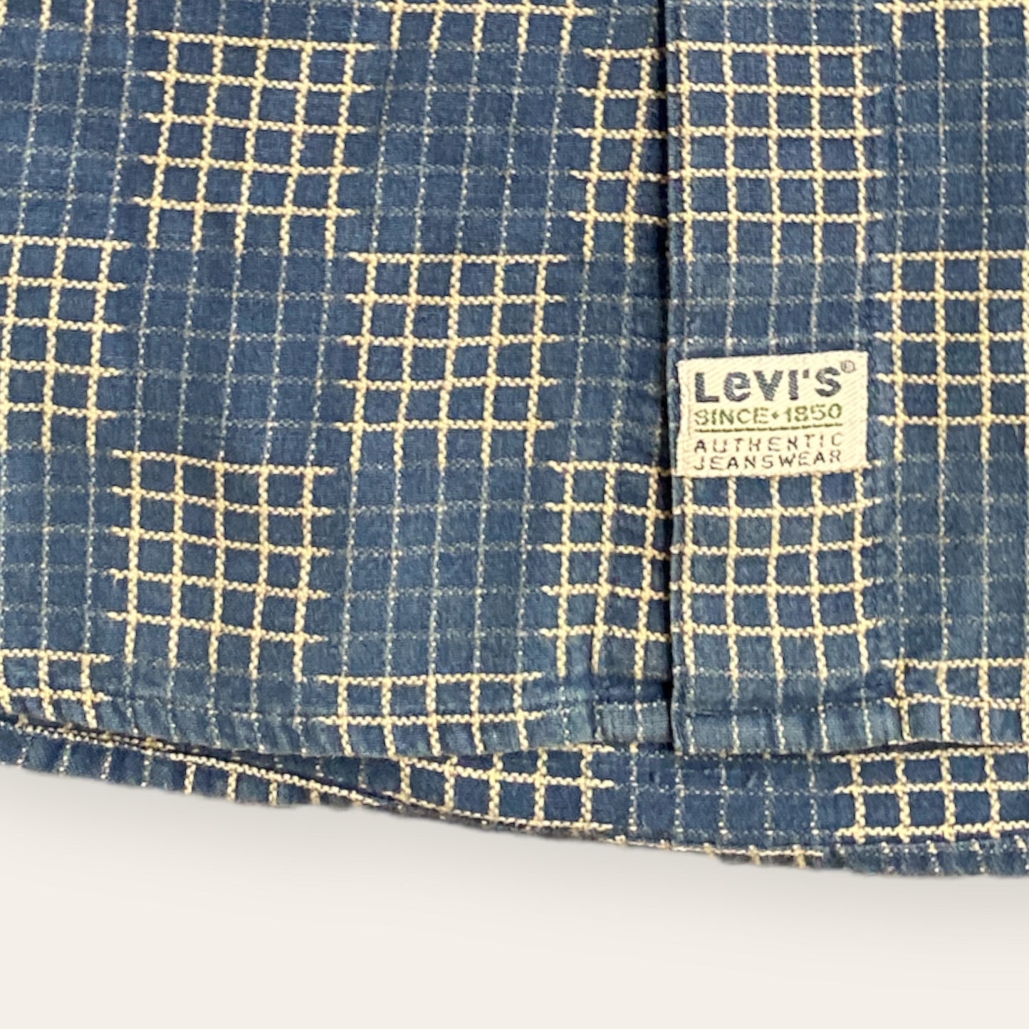 Vintage Levi's Button Up Collared Shirt Size L