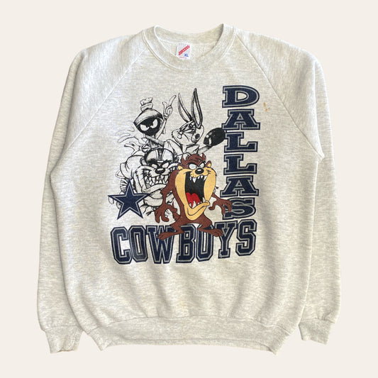 90's Dallas Cowboys x Taz Sweater Size XL