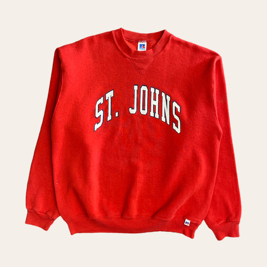 90's Russell St.Johns Sweater Red Size L