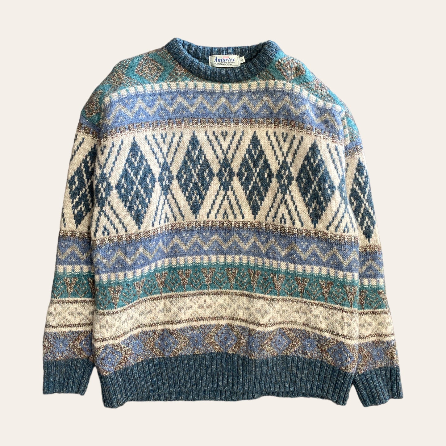 90's Antartex Wool Knit Sweater Size L