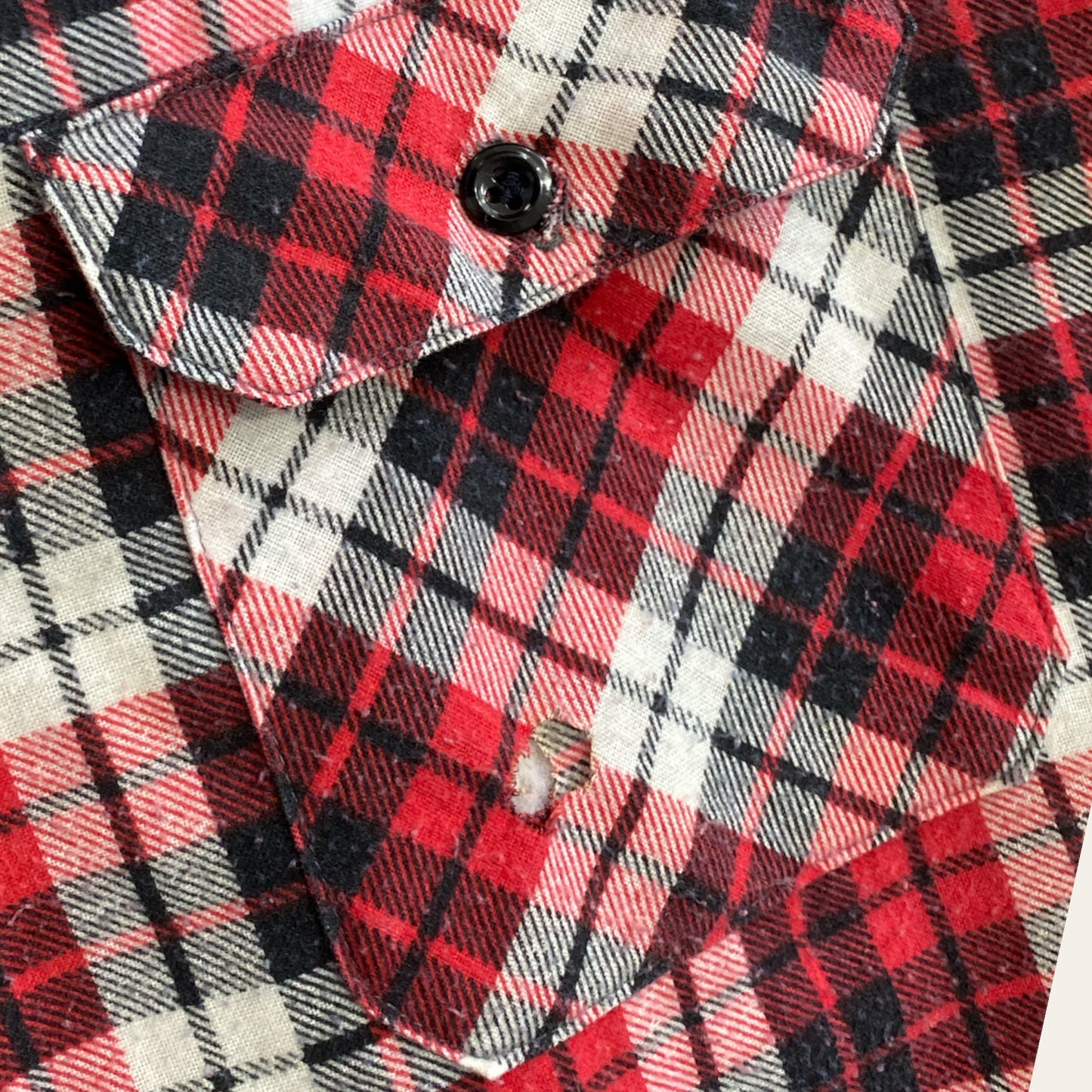 Vintage Sears Flannel Size L